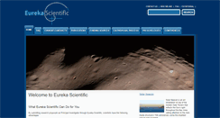 Desktop Screenshot of eurekasci.com